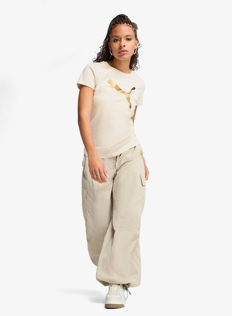 PUMA Essential Metallic T-Shirt - Image 3